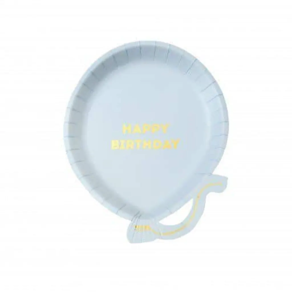 Sur Pinterest Happy Birthday Balloon Shaped Plates