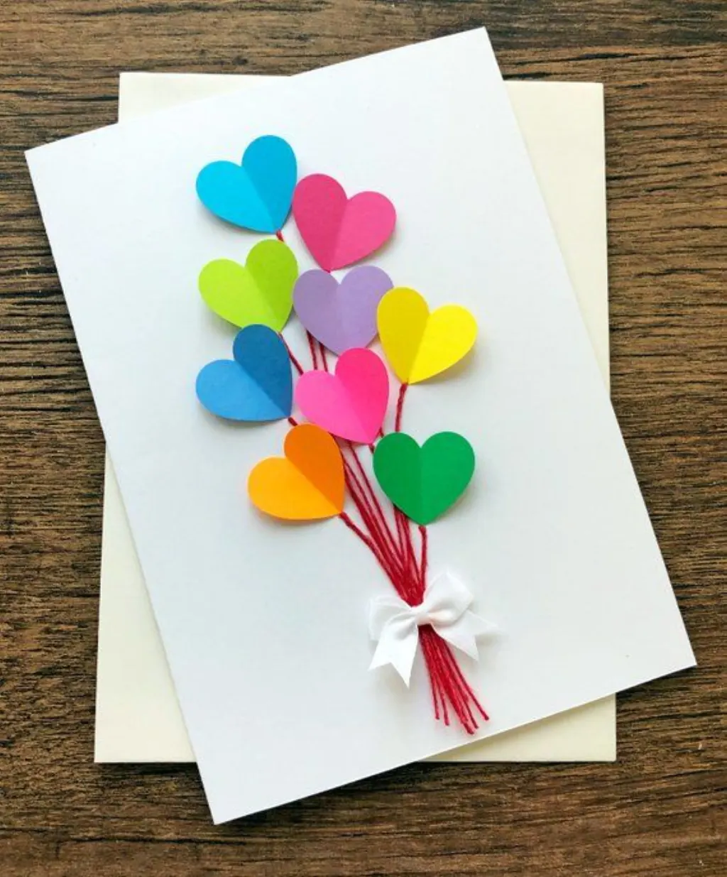 Sur Pinterest Birthday Card / Hearts Wedding Cards / Rainbow Birthday / Blank