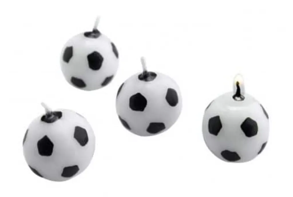Sur Pinterest Bougies anniversaire ballons de football