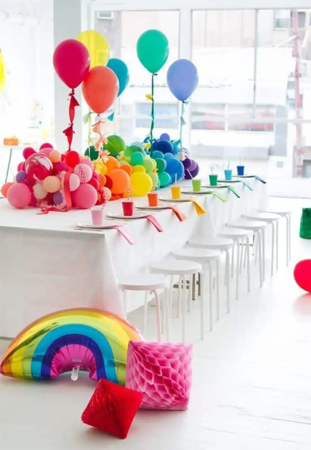 Sur Pinterest Balloon Table Runner