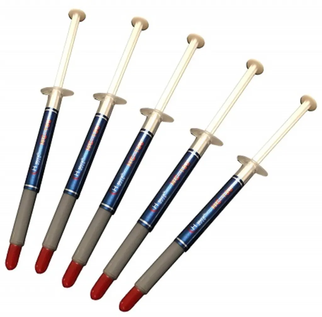 Flux 5 Pack Pâte Thermique Argent Polysynthétique Haute Performance ThermalCoolFlux (TM)