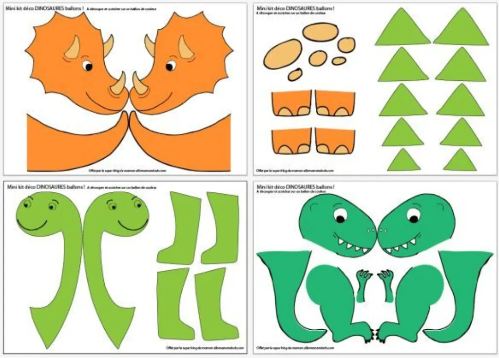Sur Pinterest Mein Dinosauriergeburtstagsdekor! (PtitePomme 6 Jahre!) + Printable