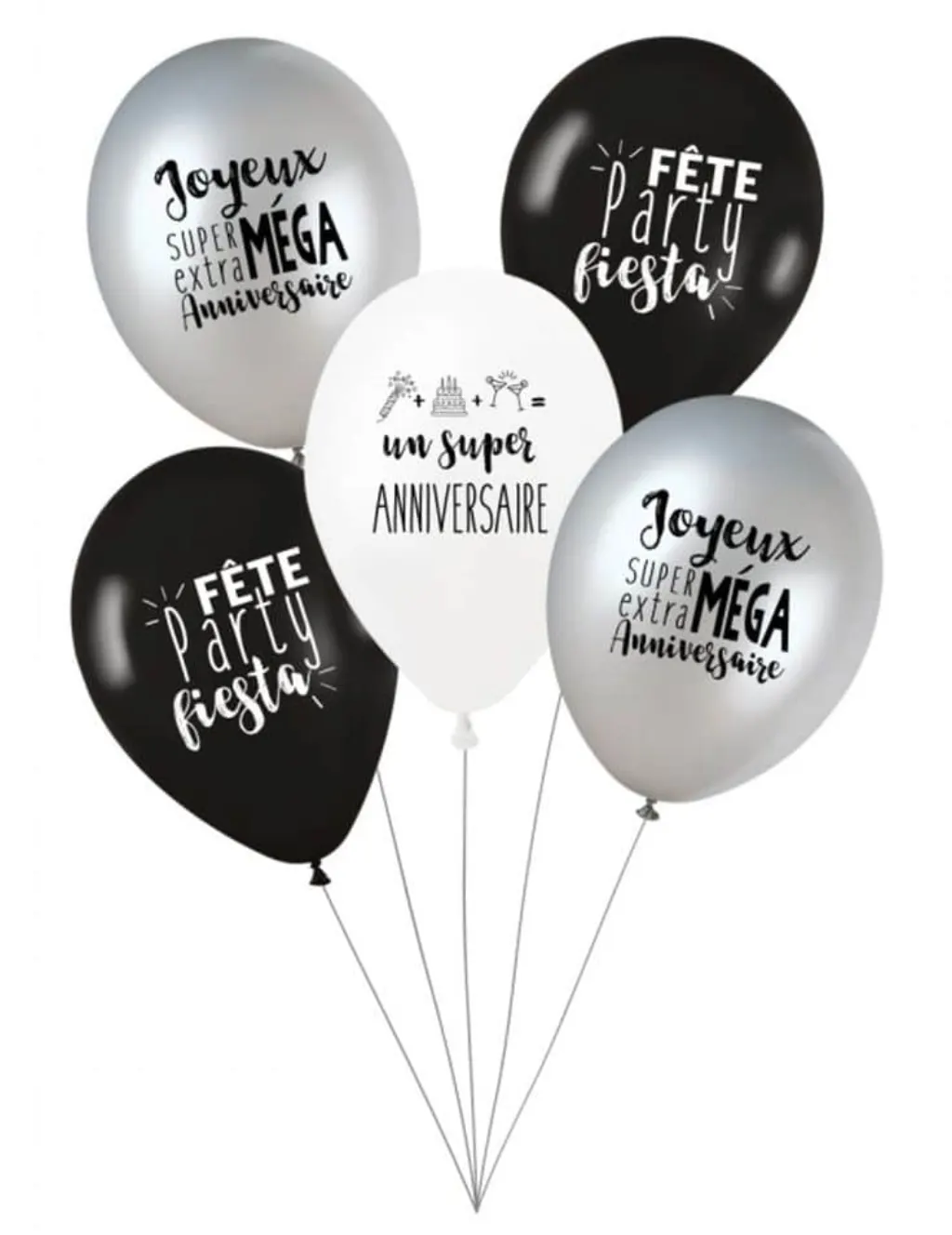 Sur Pinterest 5 Ballons latex biodégradable Party anniversaire 27 cm