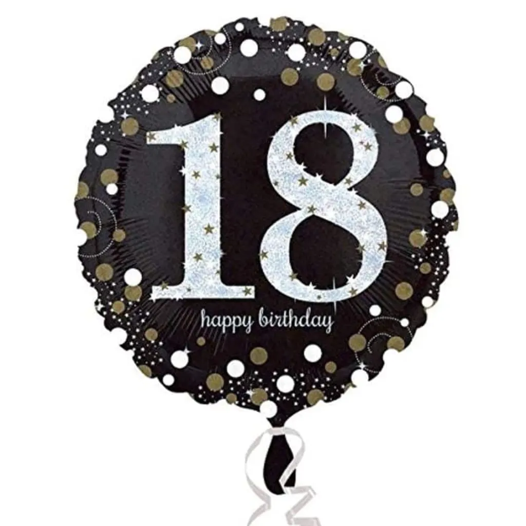 Sur Pinterest Der Spielzeugtester hat das Amscan 3323901 18. Geburtstag Folie