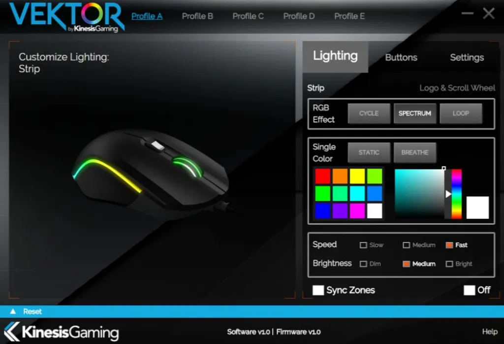 Logiciel Vektor Configurator