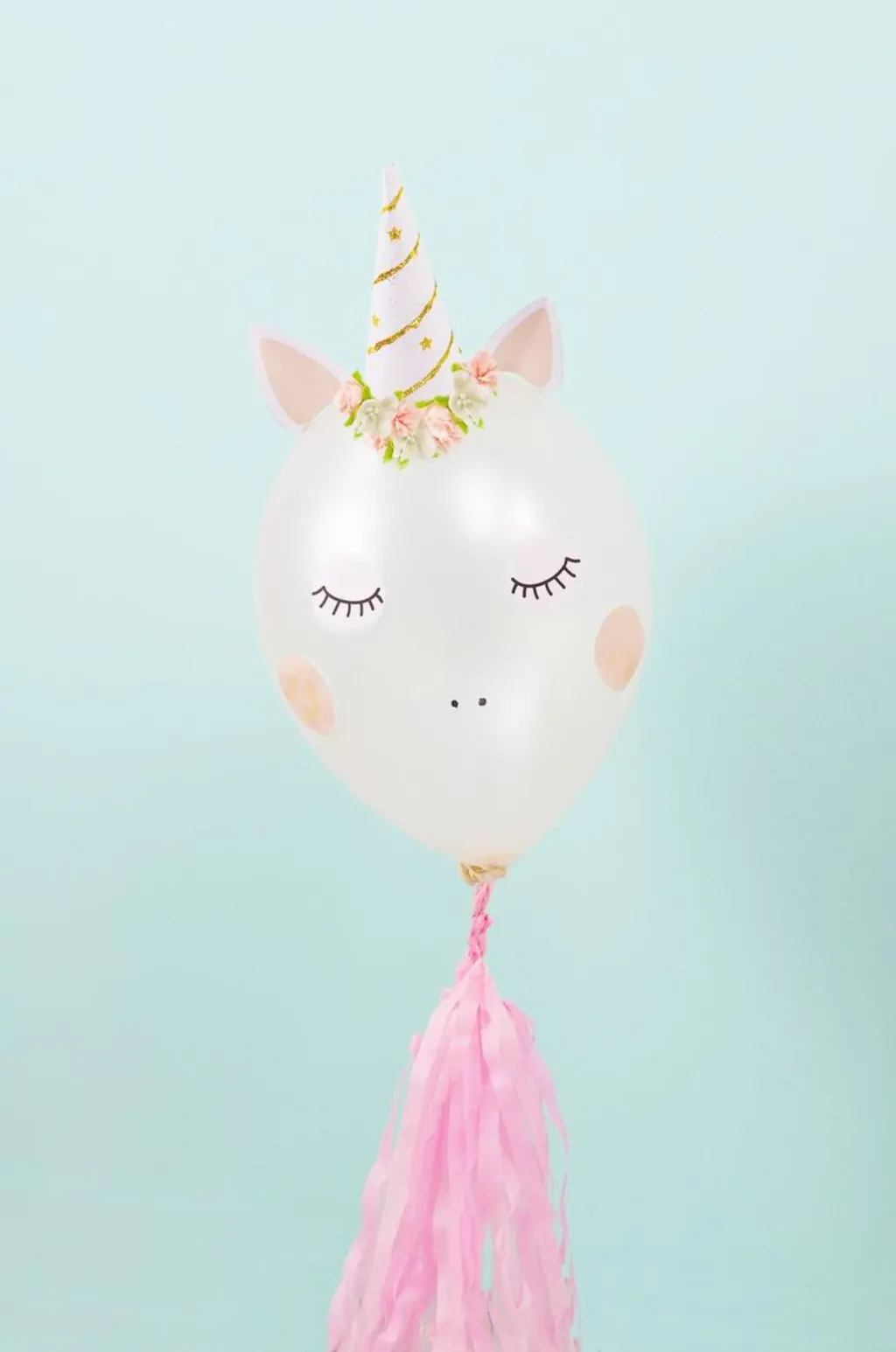 Sur Pinterest DIY Einhorn Luftballon selber basteln