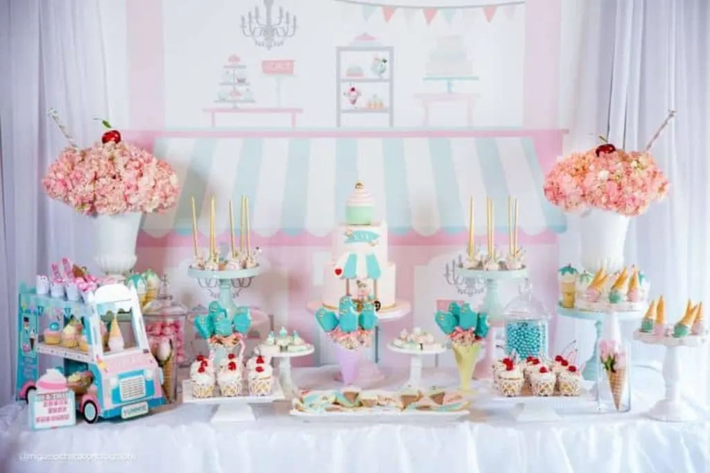 Sur Pinterest Creative Touch By Johanny M's Birthday / Ice-cream and Cupcakes –