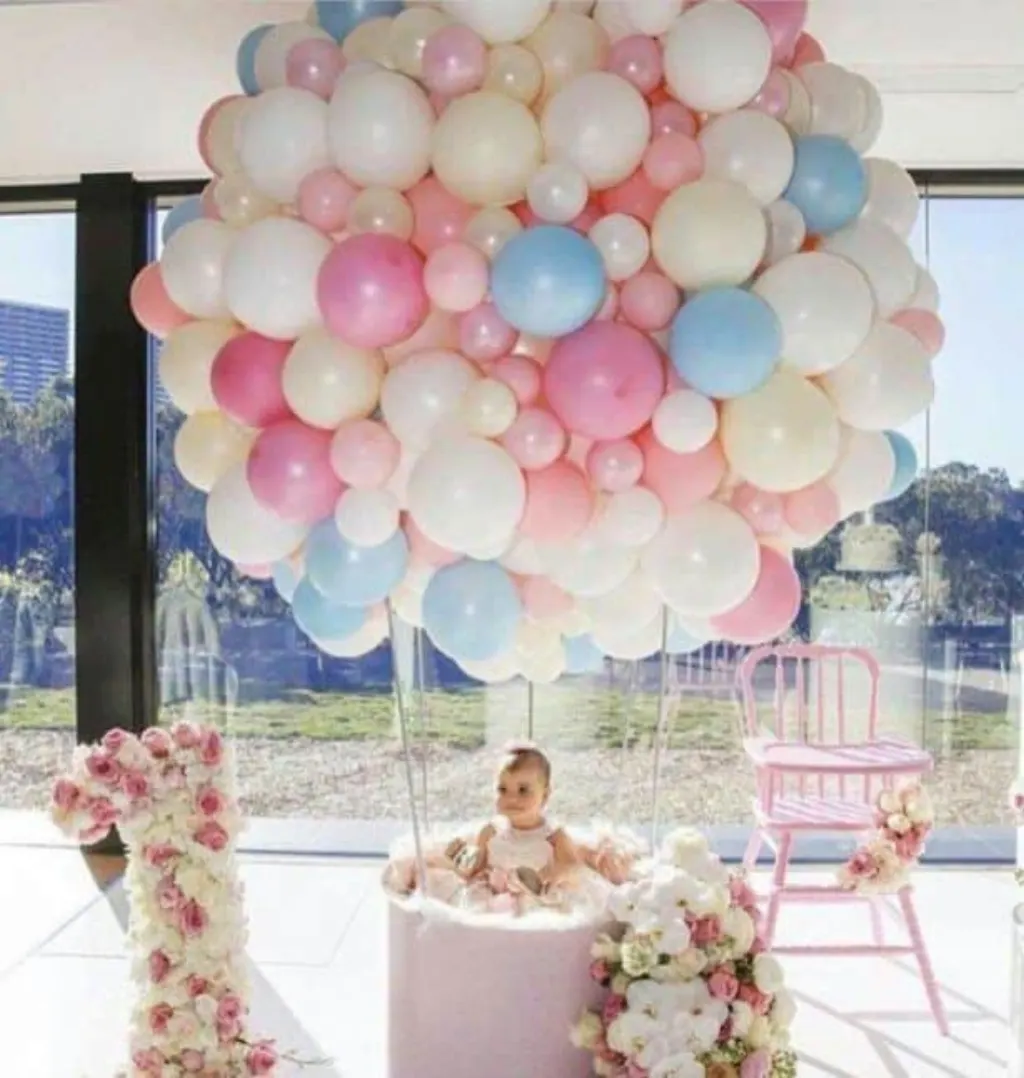 Sur Pinterest idée de décoration anniversaire ballon super original
