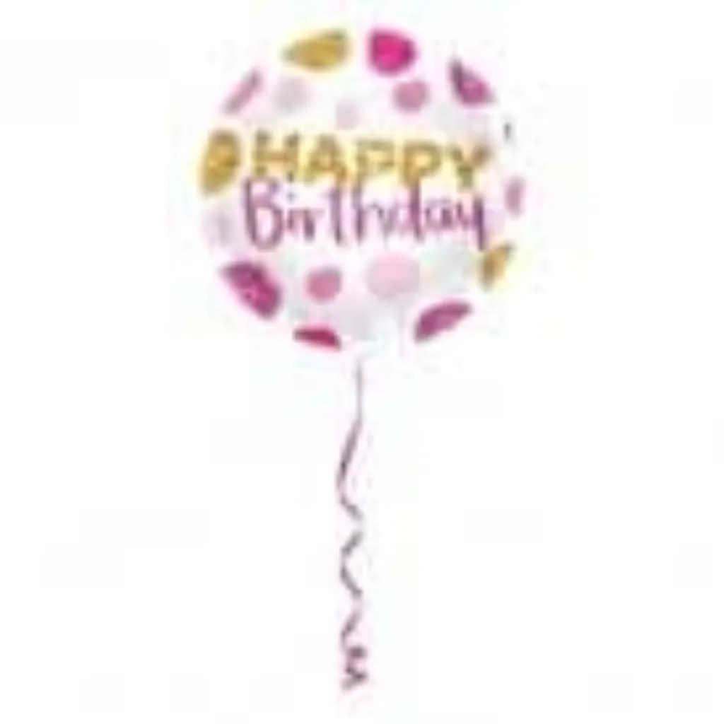 Sur Pinterest Ballon aluminium happy birthday rose et doré 45cm