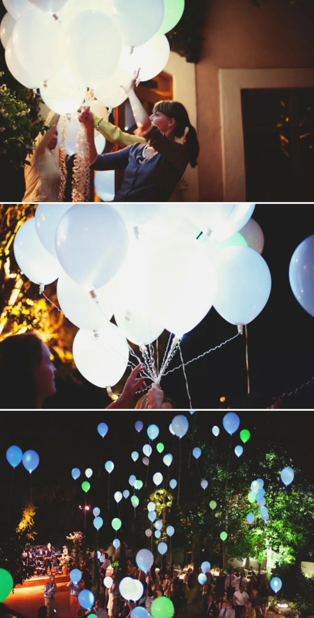 Sur Pinterest Illuminer votre mariage avec des ballons leds