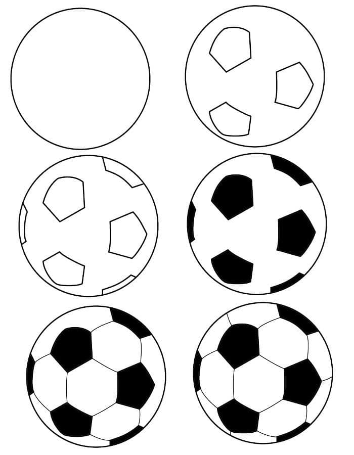 Sur Pinterest drawing soccer-ball | Accro-Jeux
