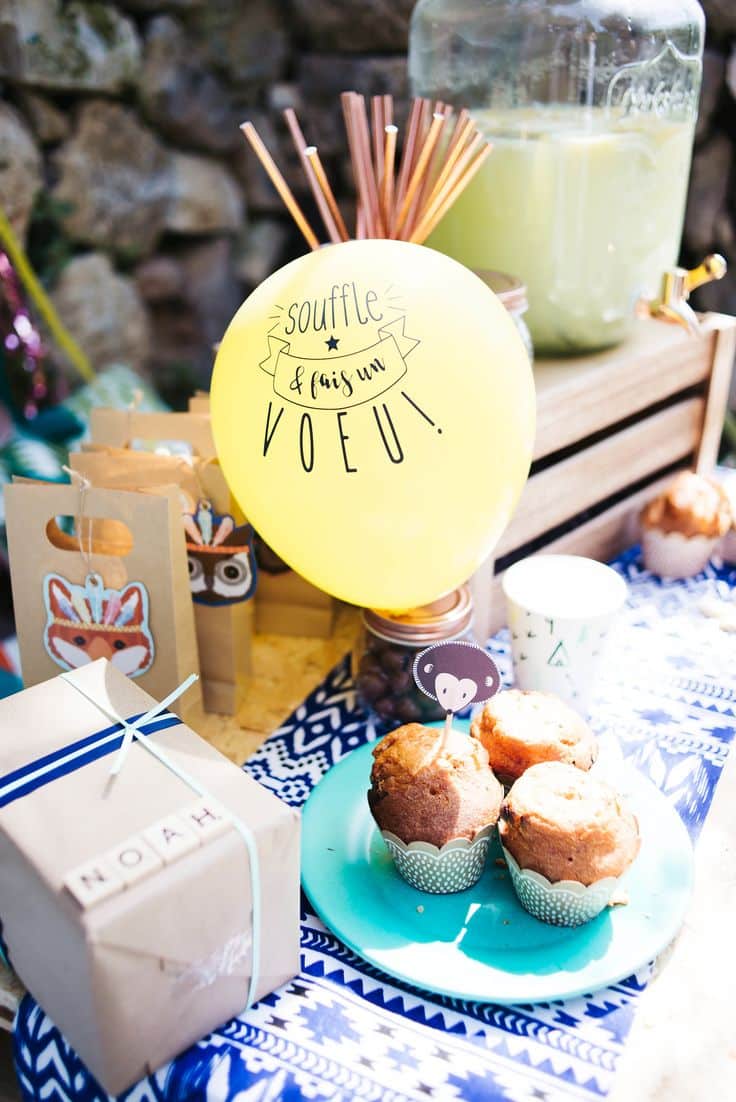 Sur Pinterest Lot de 5 ballons "c'est la fête - aventure" | Accro-Jeux