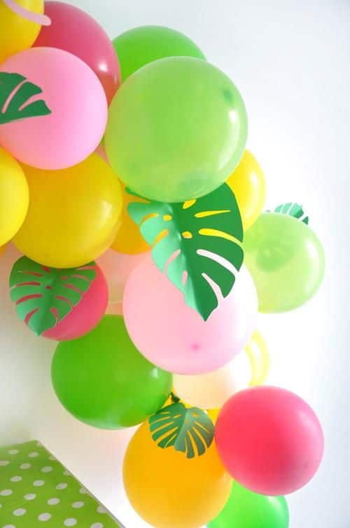 Sur Pinterest Guirlande de ballons tropicale | Accro-Jeux